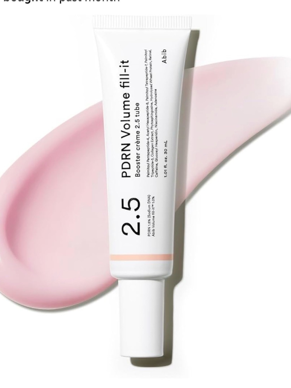 Abib PDRN Volume Fill-it Booster Crème 2.5, 30 mL